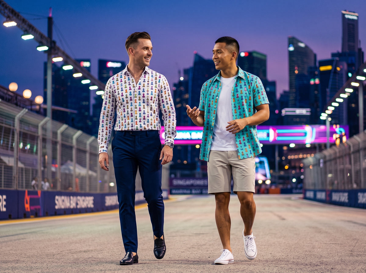 Race Week Style — What to Wear to the Singapore Grand Prix (Without Looking Like a Tourist)