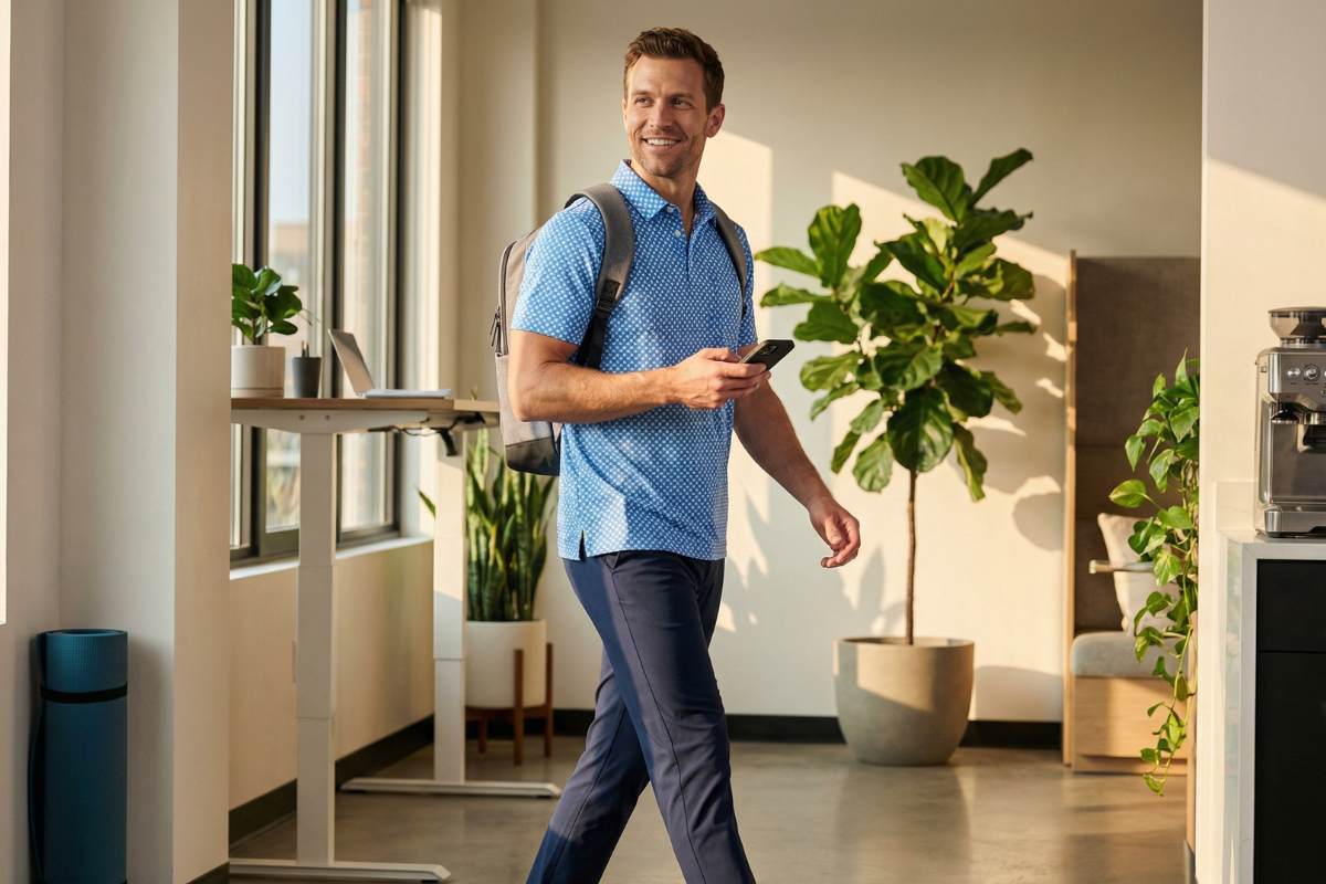Men's Performance Wear for Everyday Life: Designed for Work, Travel & Movement