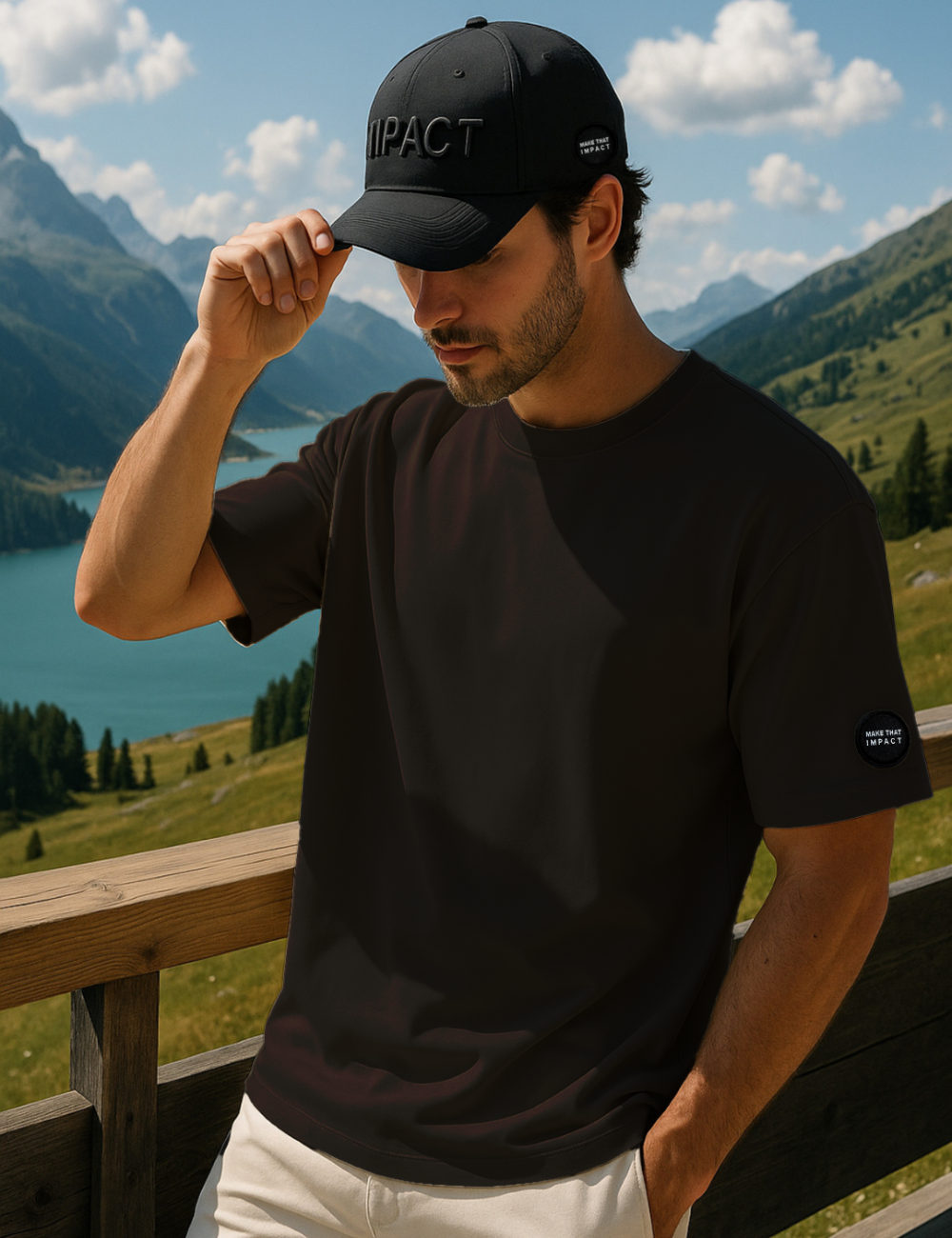 Personalised Velcro Oversized T-Shirt