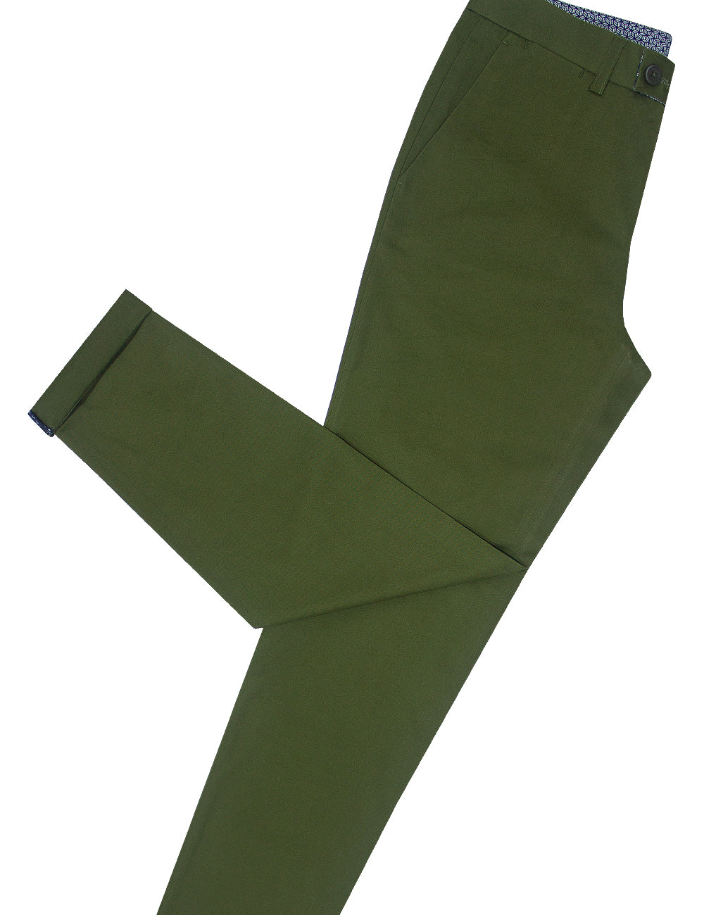 Cotton Stretch Slim Fit Casual Pants