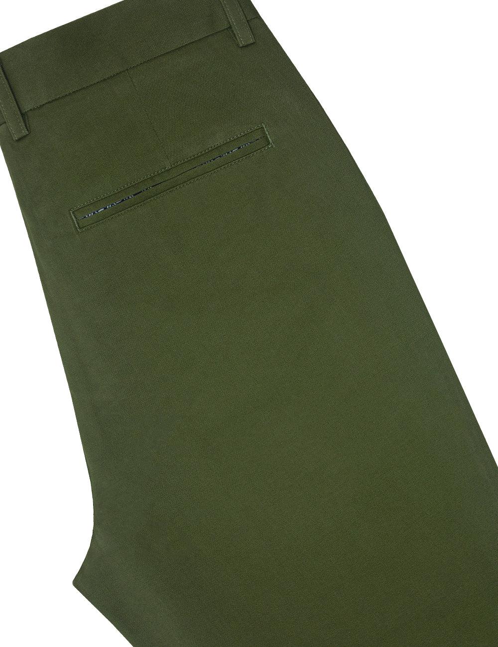 Cotton Stretch Slim Fit Casual Pants — The Shirt Bar
