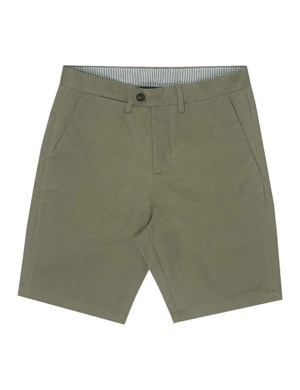 Printed Cotton Stretch Slim Fit Shorts