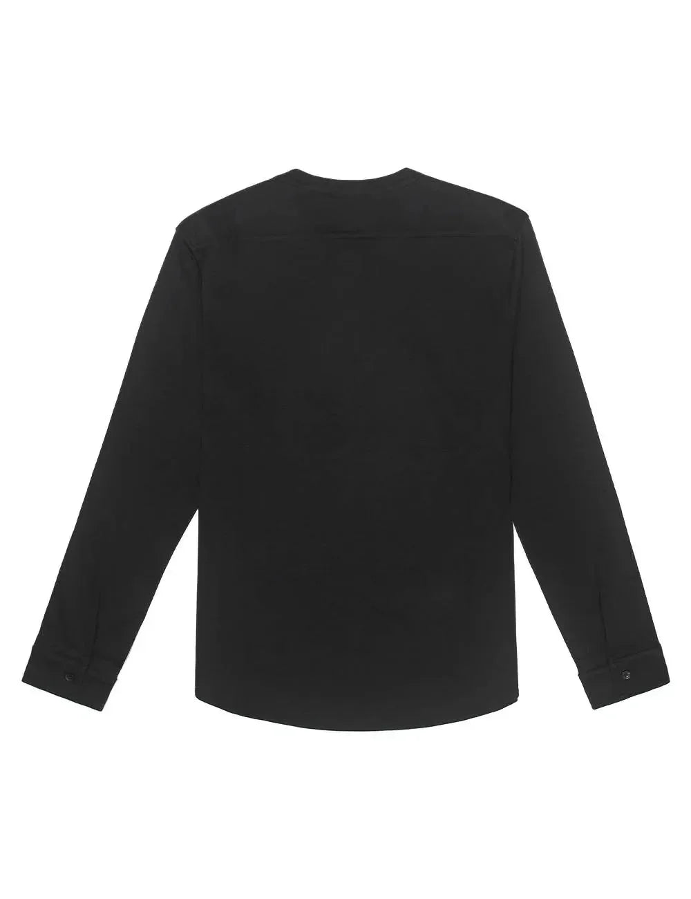 Pima Cotton Henley Long Sleeve Button Cuff T-shirt — The Shirt Bar