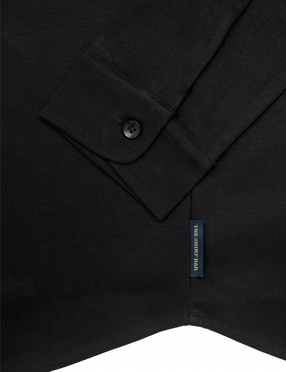 Pima Cotton Henley Long Sleeve Button Cuff T-shirt — The Shirt Bar