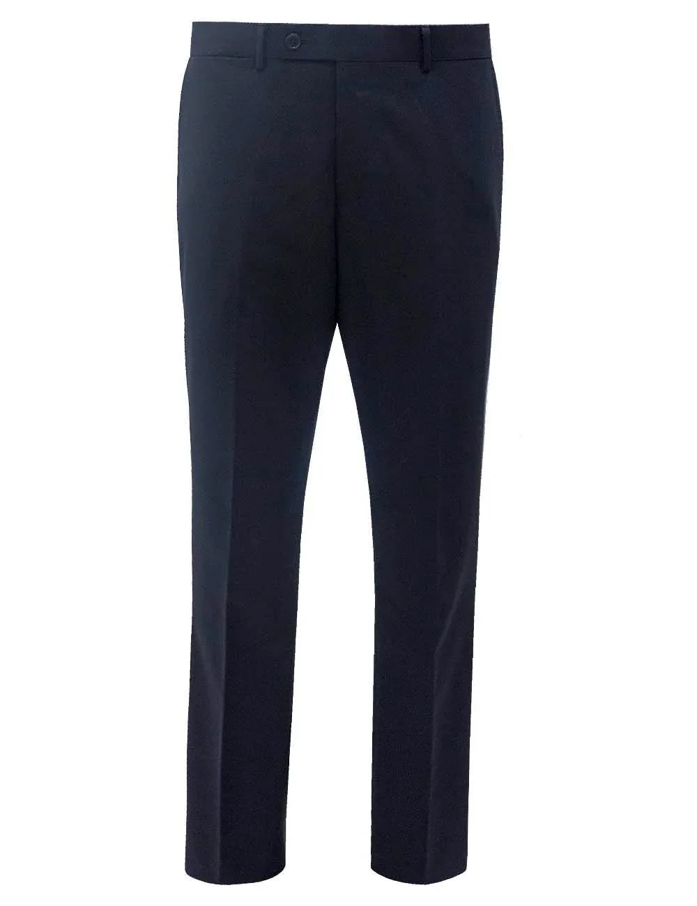 Black Premium Wool Super 120s Wrinkle Free Tailored Suit Pants — The Shirt Bar