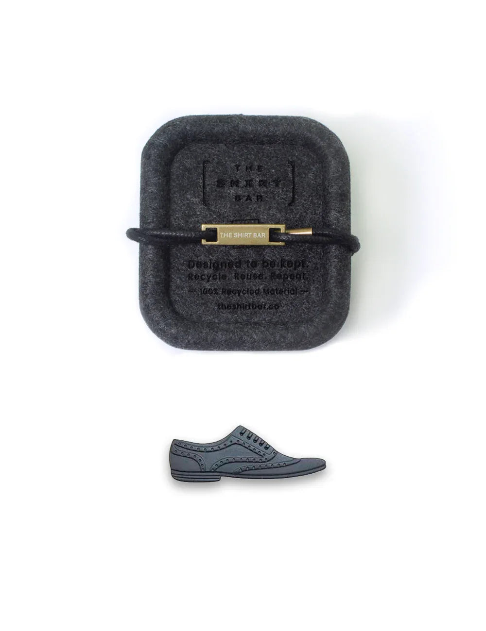 Wingtip Shoe Tie Clip — The Shirt Bar