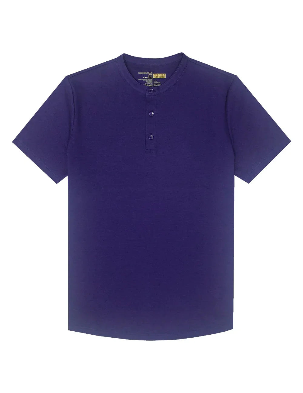 Pima Cotton Short Sleeve Henley T-shirt — The Shirt Bar