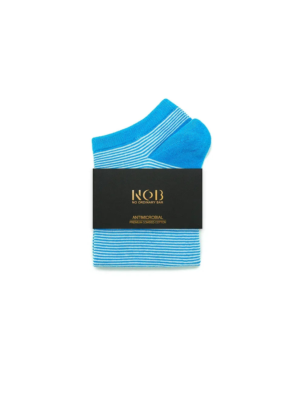 Stripes Ankle Antimicrobial Socks — The Shirt Bar
