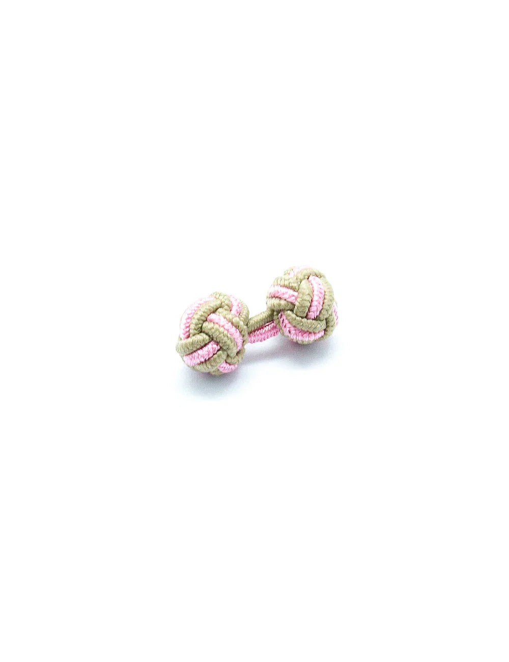 Brown & Pink Silk Knots — The Shirt Bar