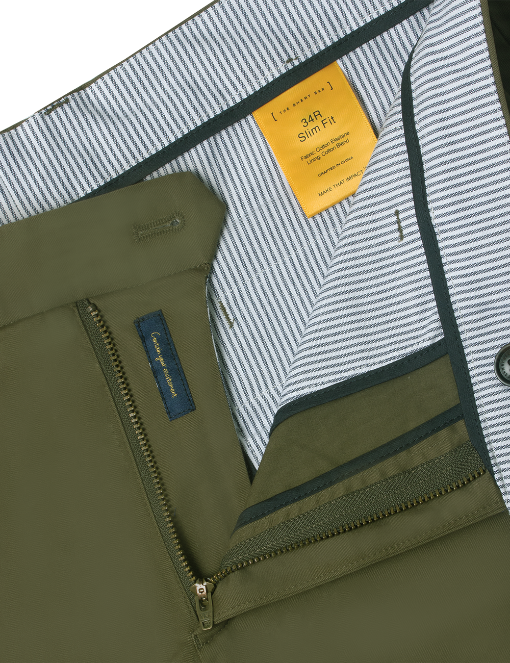 Cotton Stretch Casual Slim Fit Pants