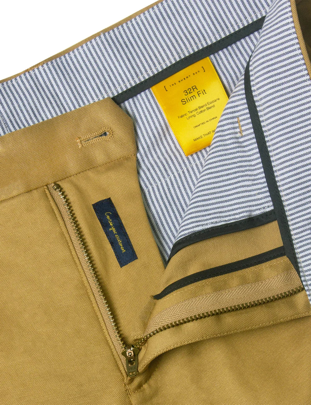 Tencel Stretch Slim Fit Casual Pants — The Shirt Bar