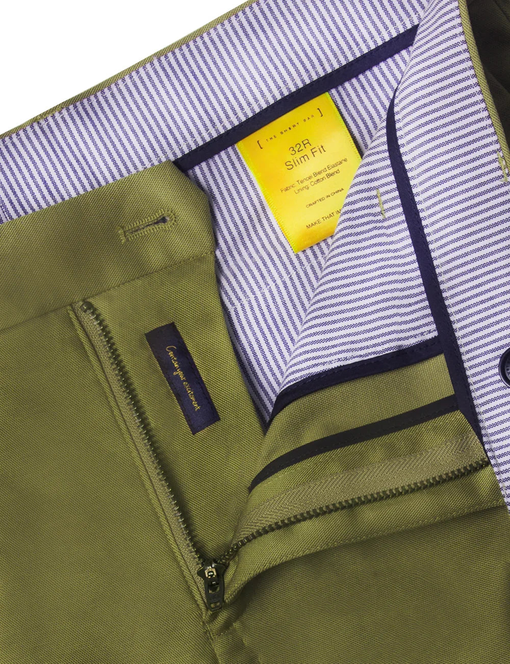 Tencel Stretch Slim Fit Casual Pants — The Shirt Bar