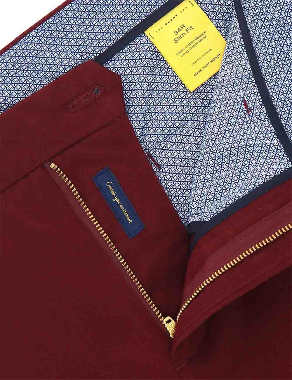 Cotton Stretch Slim Fit Casual Chino Pants — The Shirt Bar
