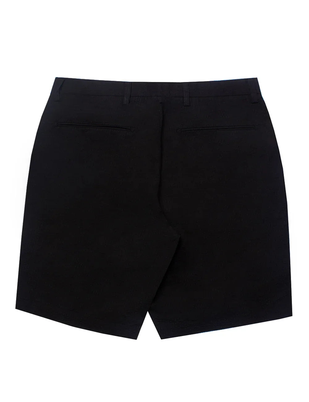 Black Seersucker Tailored Fit Shorts — The Shirt Bar