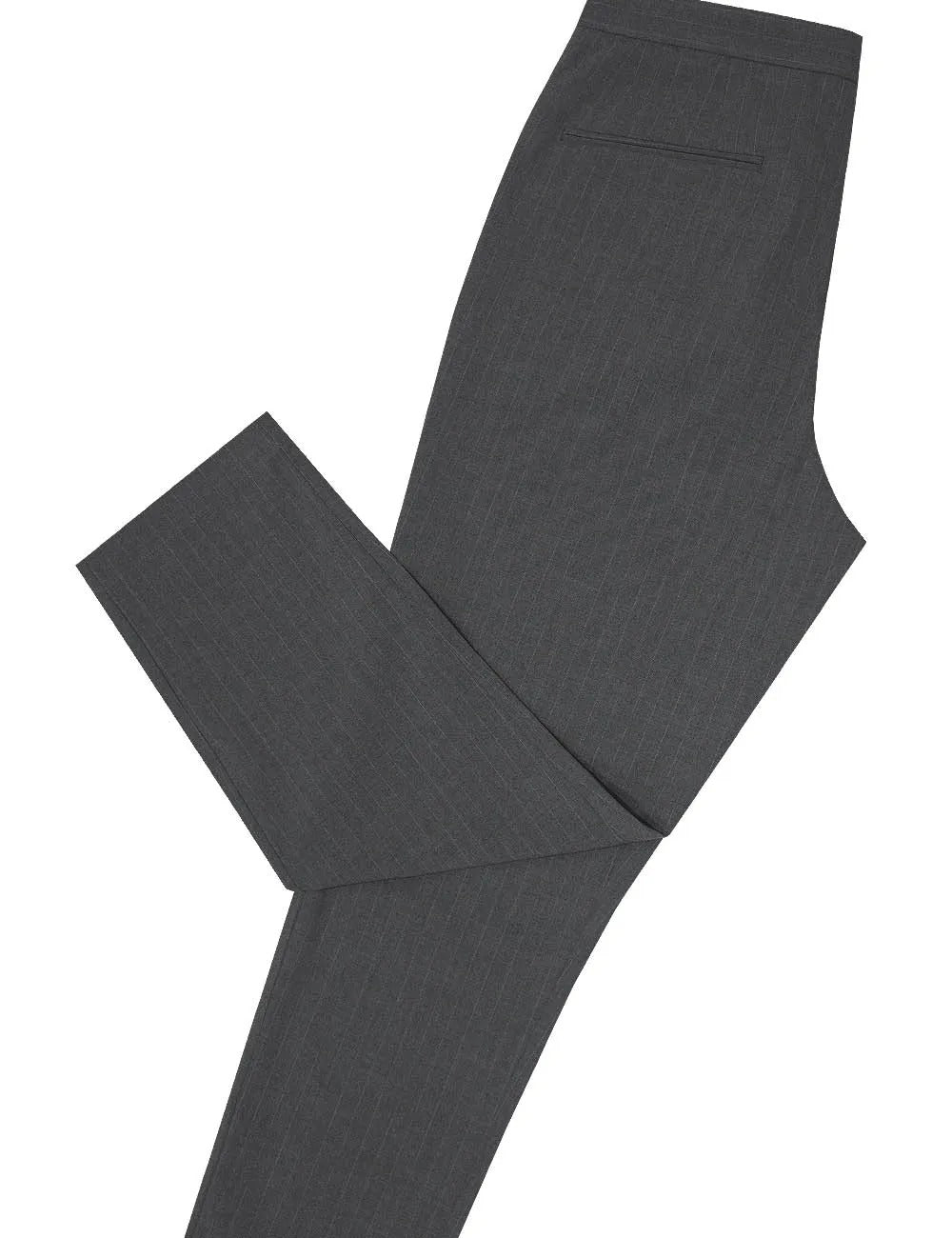 Tailored Fit Pin Stripe Cropped Pants