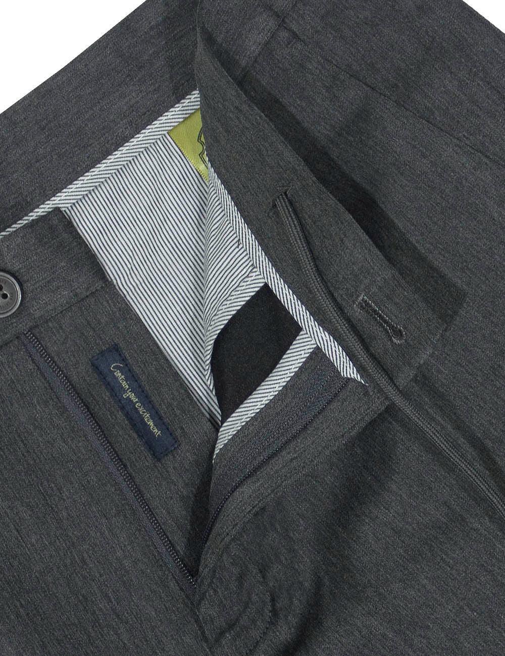 Tailored Fit Cropped Dress Pants — The Shirt Bar