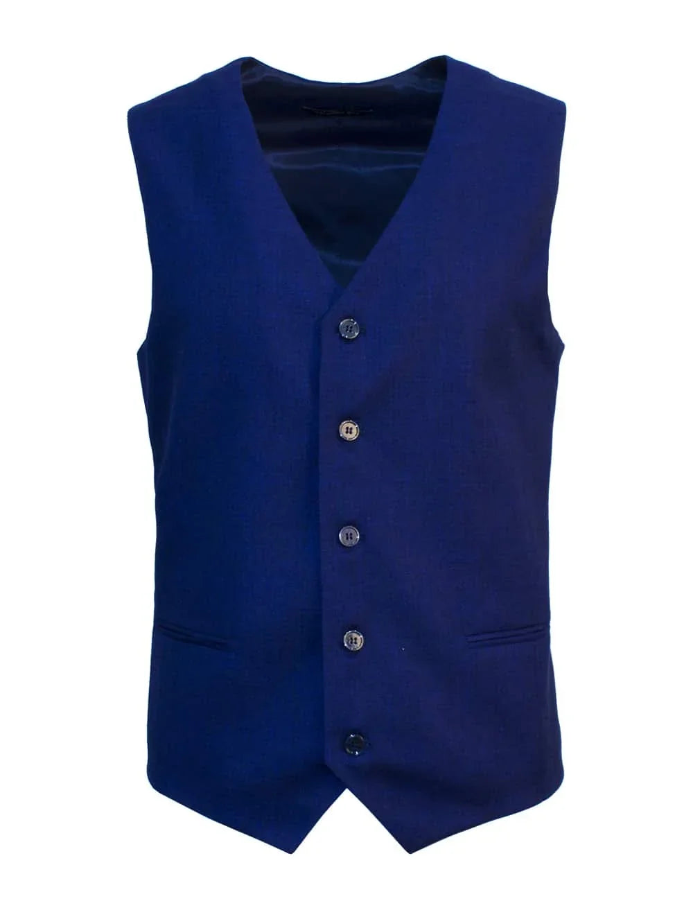 Slim Fit Single Breasted Vest — The Shirt Bar