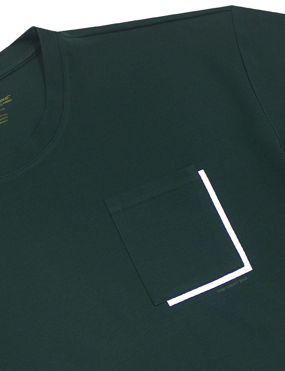 Tencel Border Pocket Oversized T-shirt — The Shirt Bar