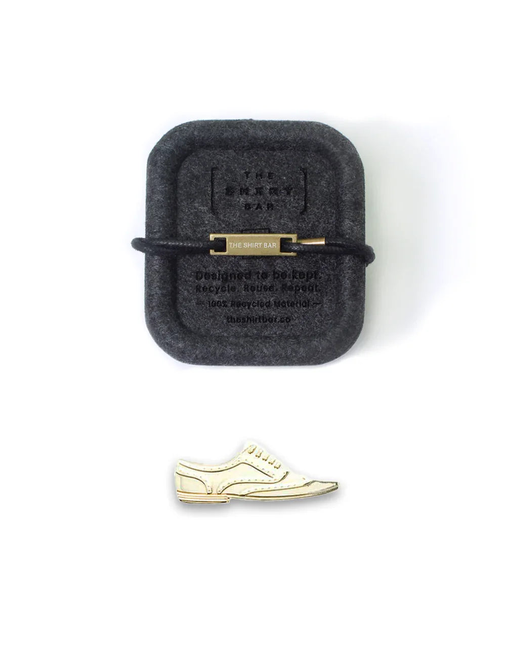 Wingtip Shoe Tie Clip — The Shirt Bar