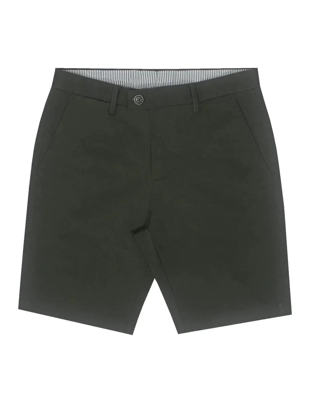Printed Cotton Stretch Slim Fit Shorts — The Shirt Bar