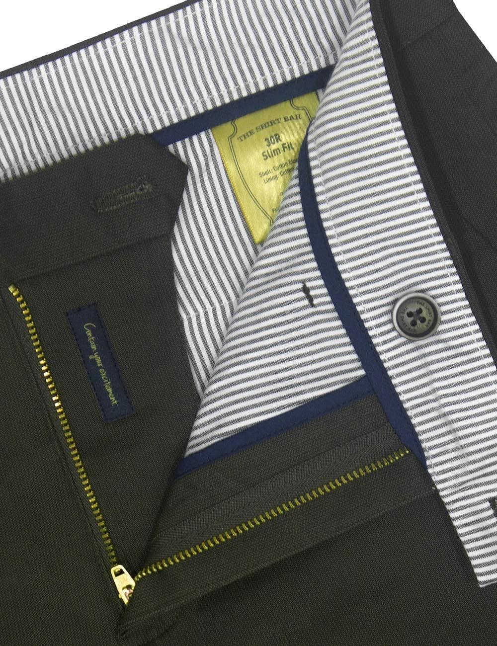 Printed Cotton Stretch Slim Fit Shorts — The Shirt Bar