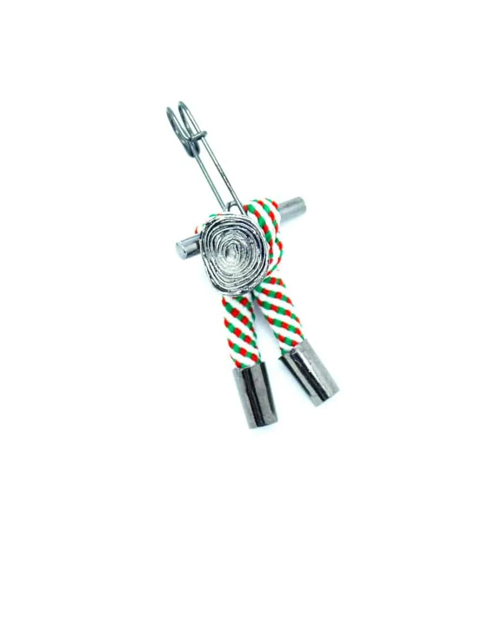 Green Stripes Lapel Pin — The Shirt Bar
