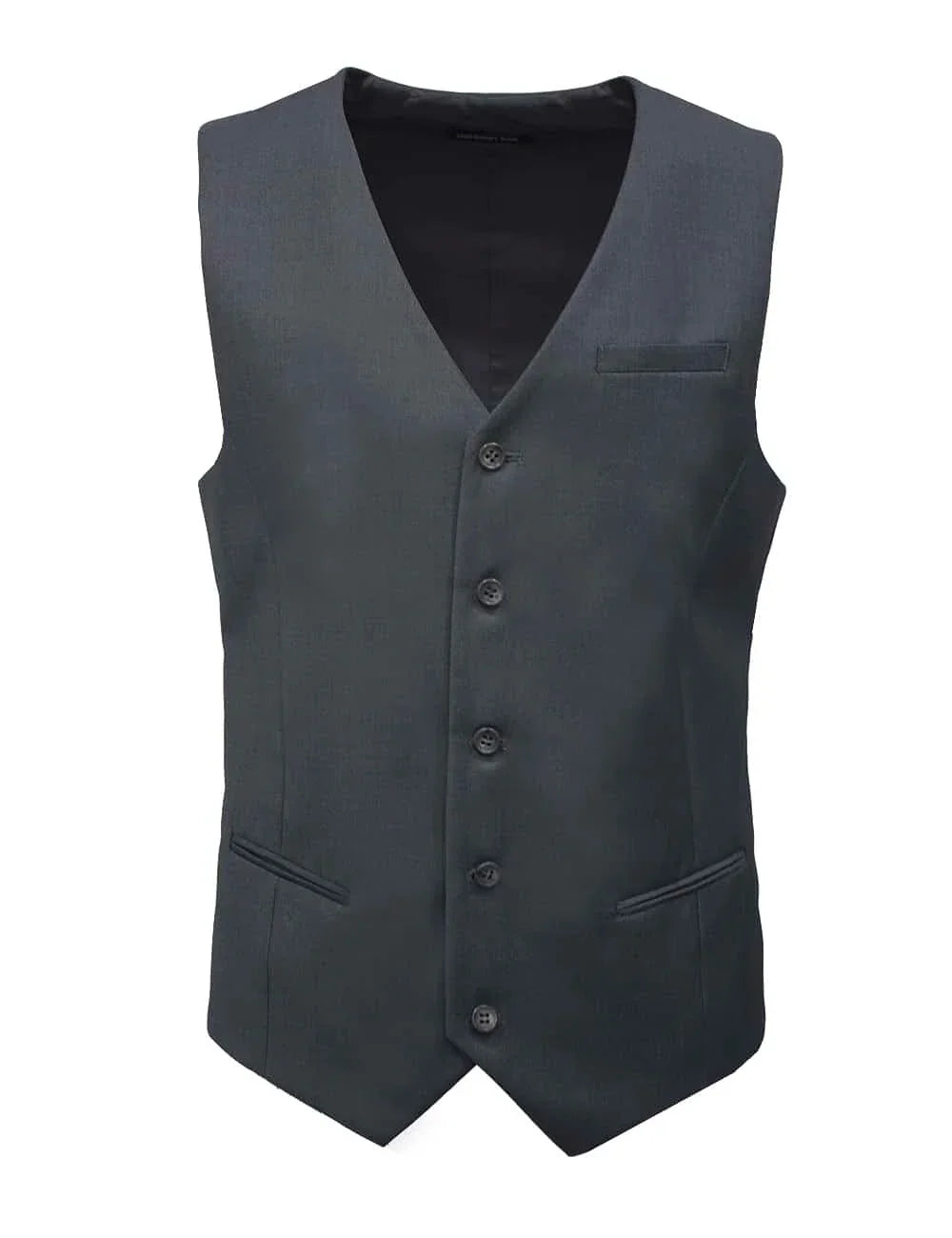 Slim Fit Single Breasted Vest — The Shirt Bar