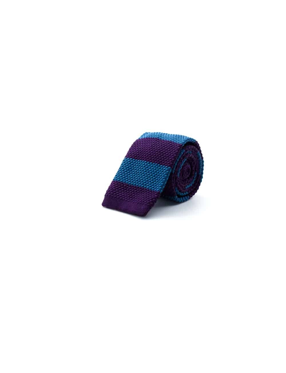 Stripes Knitted Necktie