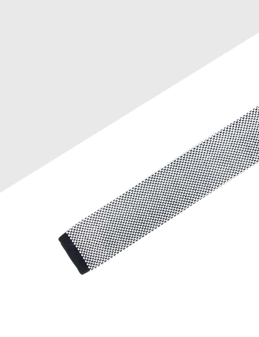White Knitted Necktie — The Shirt Bar