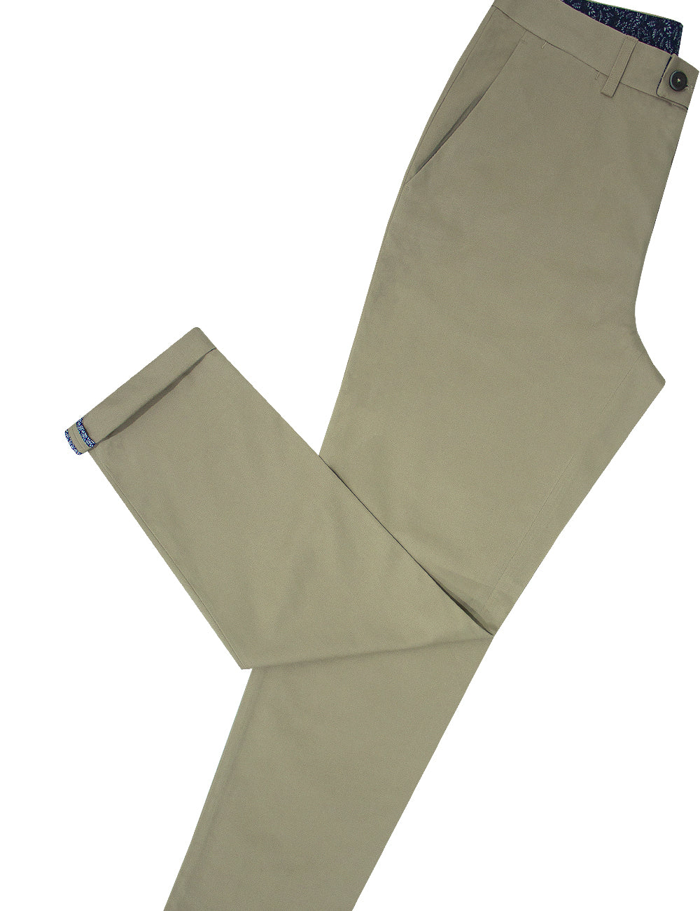 Cotton Stretch Slim Fit Casual Pants