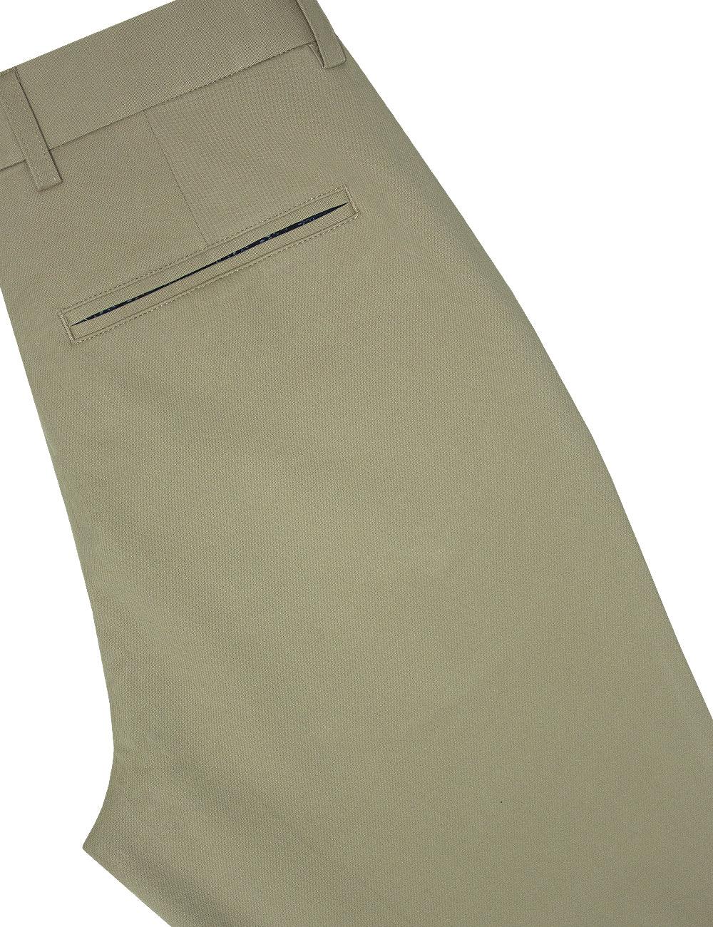 Cotton Stretch Slim Fit Casual Pants — The Shirt Bar