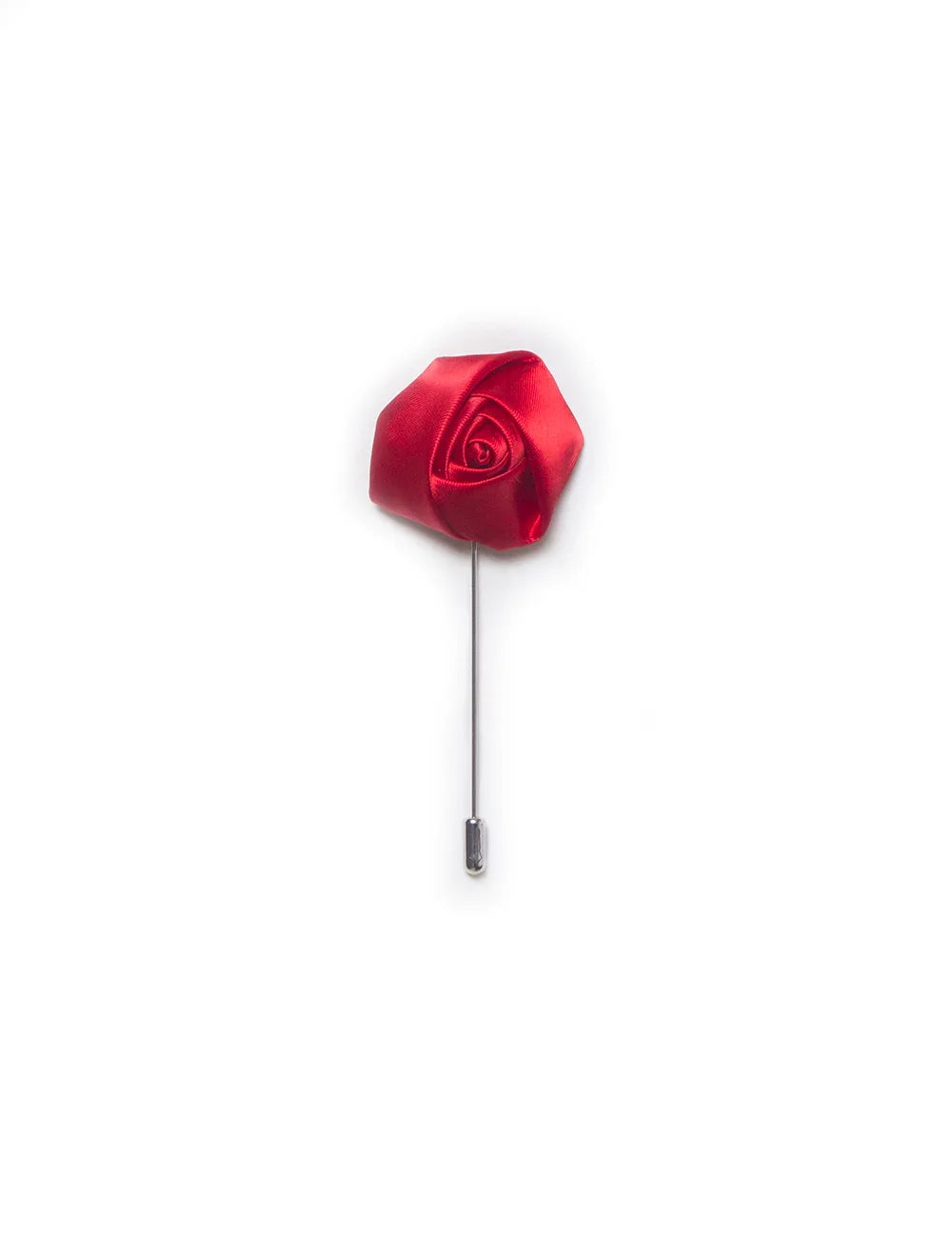 Poppy Red Rose Lapel Pin — The Shirt Bar