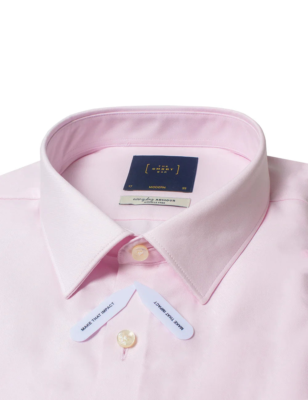 Everyday Armour Collection: Twill 2-Ply Wrinkle-free Modern Fit Long Sleeve Shirt — The Shirt Bar