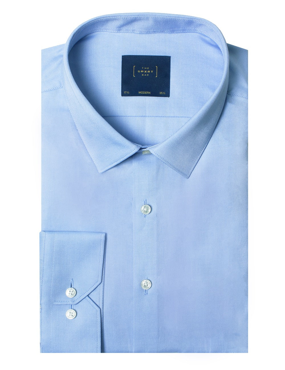 Everyday Shield Collection: Easy Care Cotton Stretch Modern Fit Long Sleeve Shirt