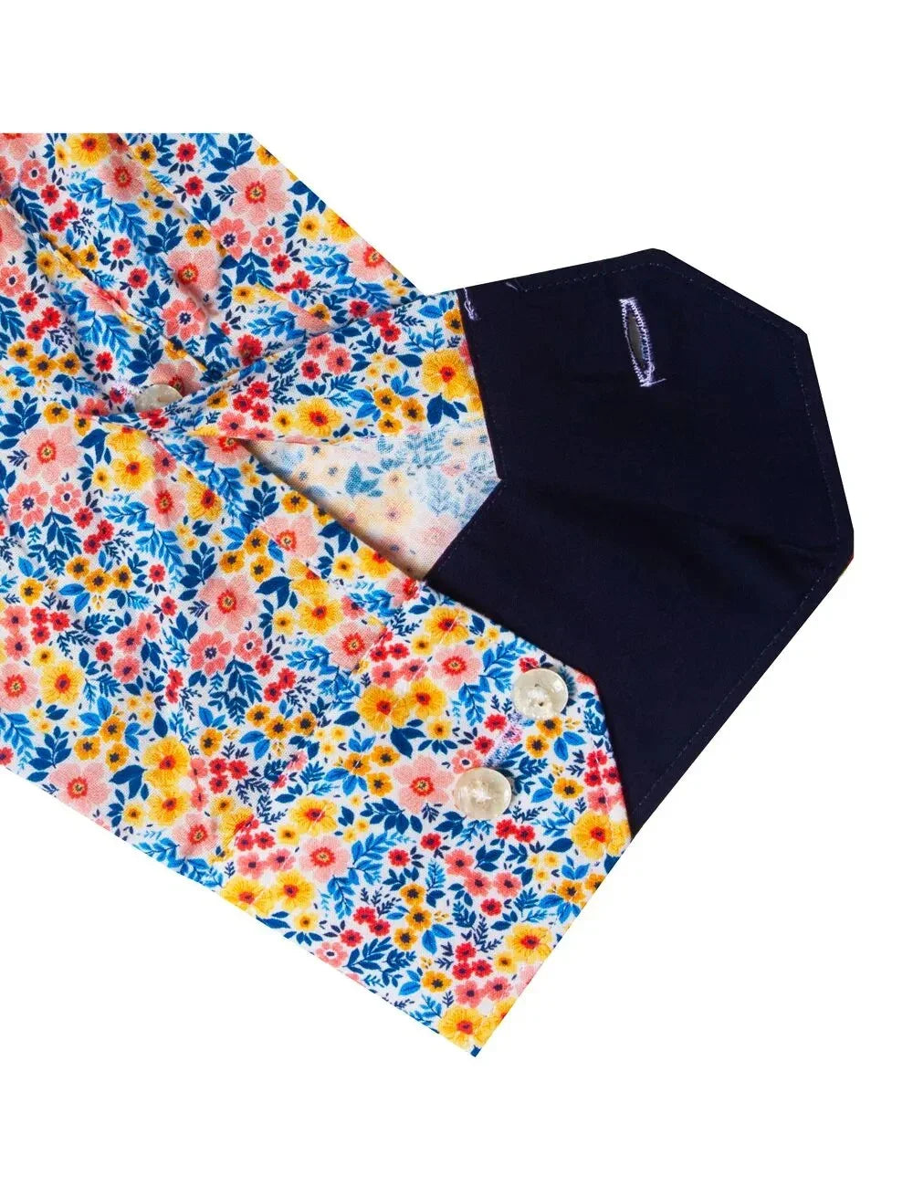 Multi-Coloured Floral Print Modern Fit Shirt — The Shirt Bar