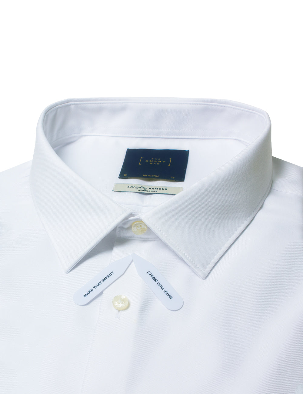 Everyday Armour Collection: Twill Double-Ply Wrinkle-free Modern Fit Long Sleeve Shirt