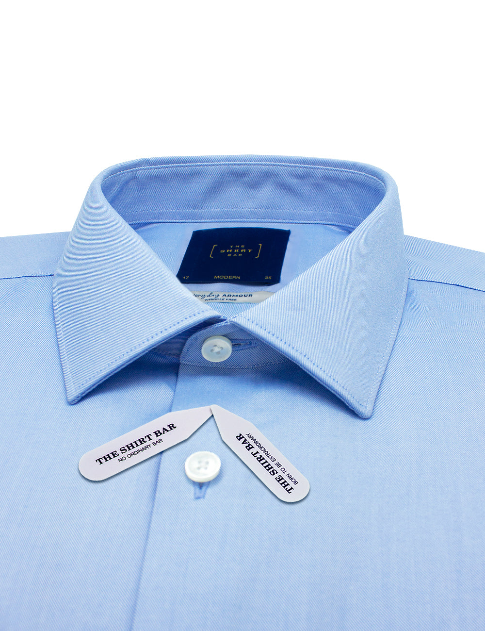 Everyday Armour Collection: Twill Double-Ply Wrinkle-free Modern Fit Long Sleeve Shirt