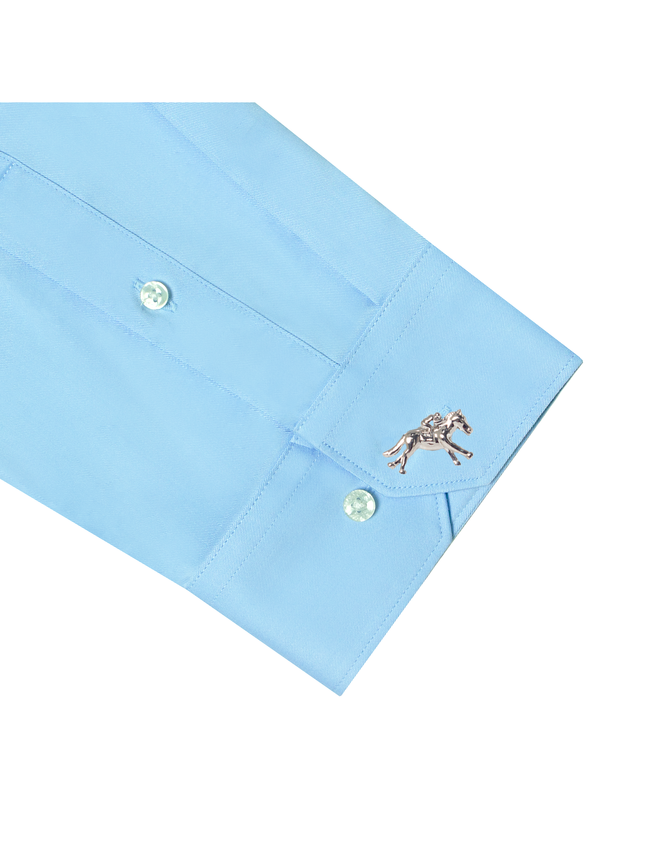 Solid Blue Eco-ol Bamboo Modern Fit Shirt — The Shirt Bar