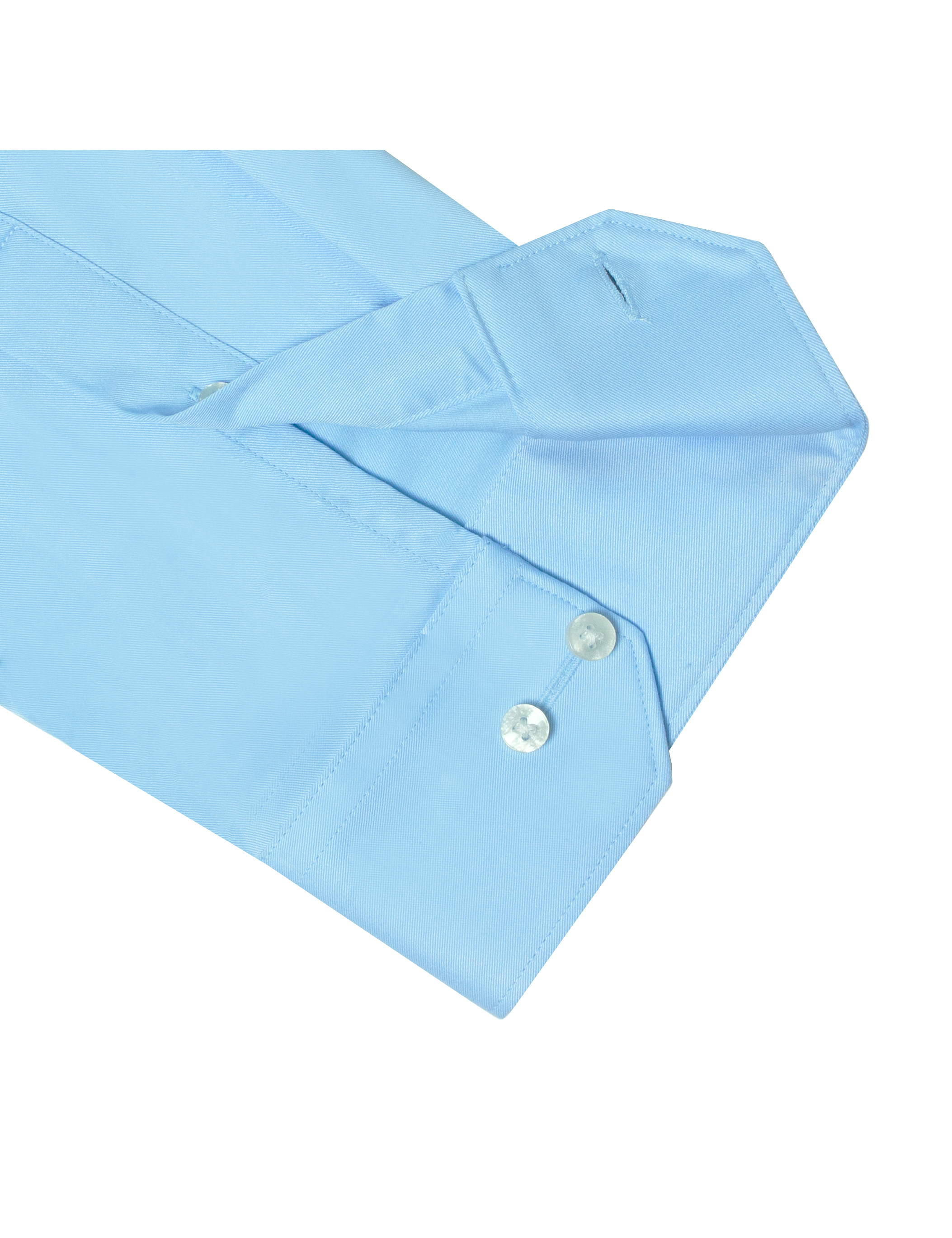 Solid Blue Eco-ol Bamboo Modern Fit Shirt — The Shirt Bar