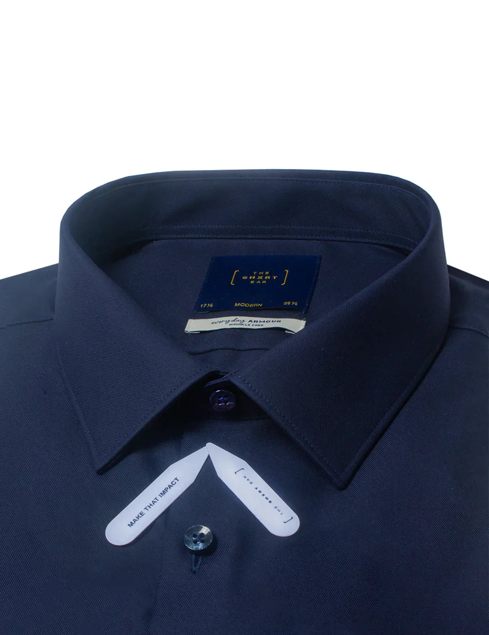 Everyday Armour Collection: Twill 2-Ply Wrinkle-free Modern Fit Long Sleeve Shirt — The Shirt Bar