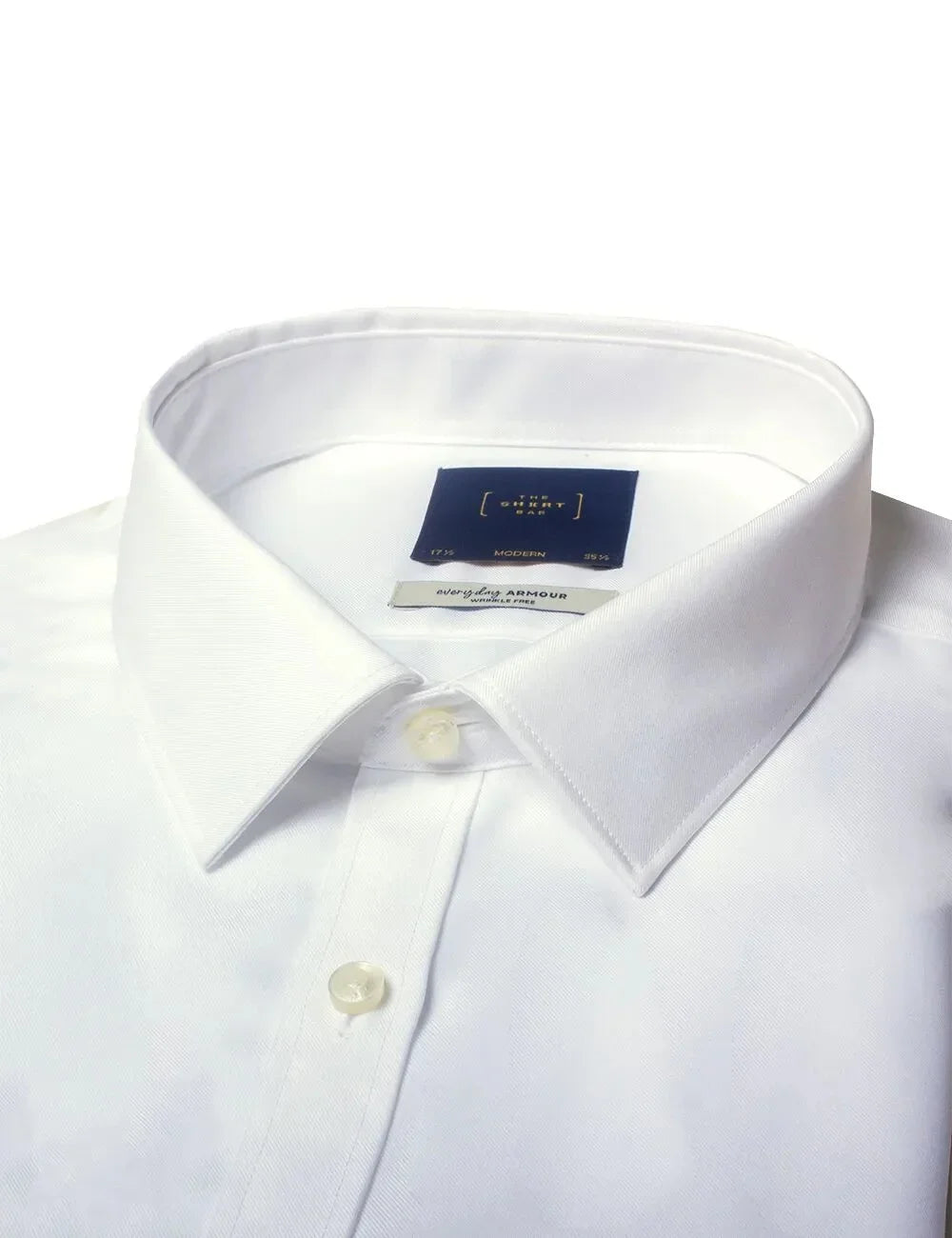 Everyday Armour Collection: Wrinkle-Free Modern Fit Double Cuff Long Sleeve Shirt — The Shirt Bar