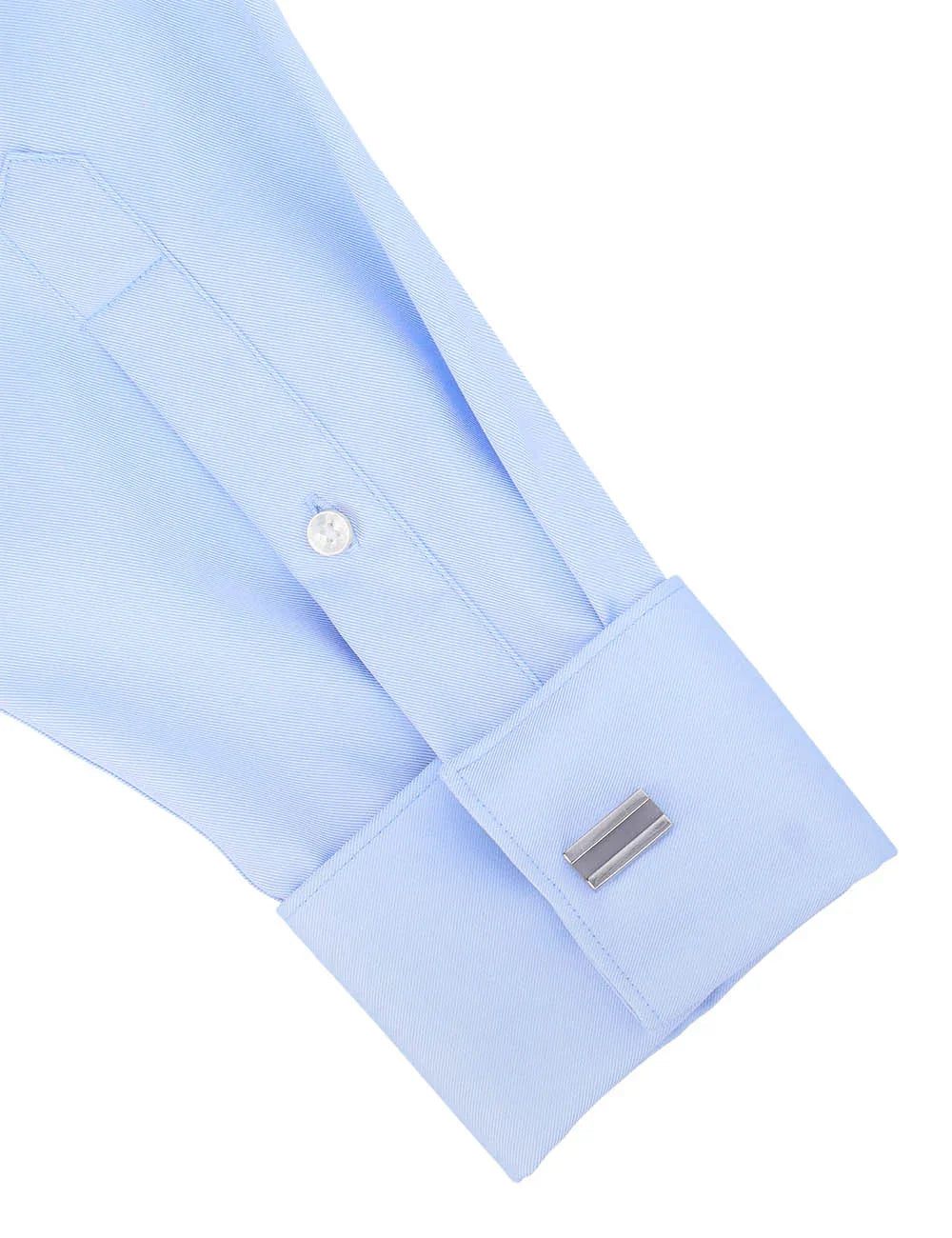 Everyday Armour Collection: Wrinkle-Free Modern Fit Double Cuff Long Sleeve Shirt — The Shirt Bar