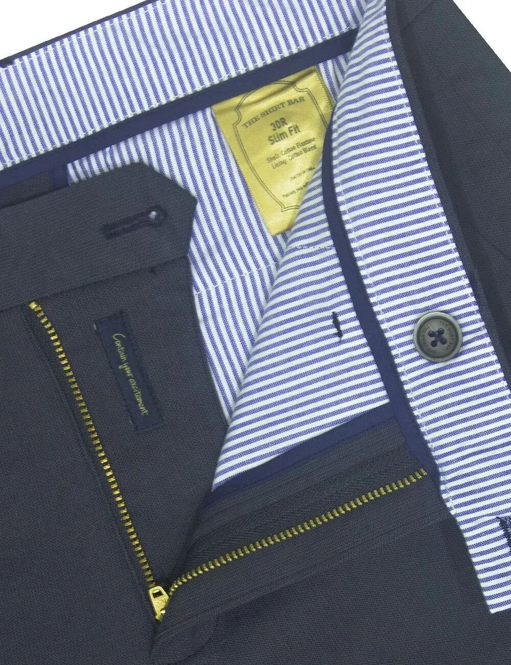 Printed Cotton Stretch Slim Fit Shorts — The Shirt Bar