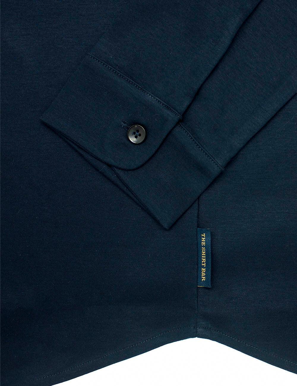 Pima Cotton Henley Long Sleeve Button Cuff T-shirt — The Shirt Bar