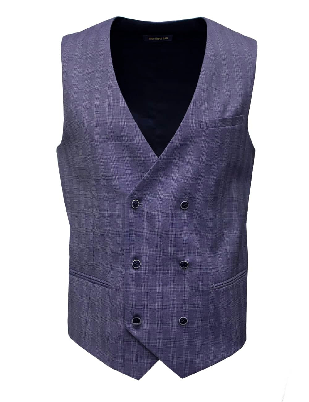 Slim / Tailored Fit Double Breasted Vest