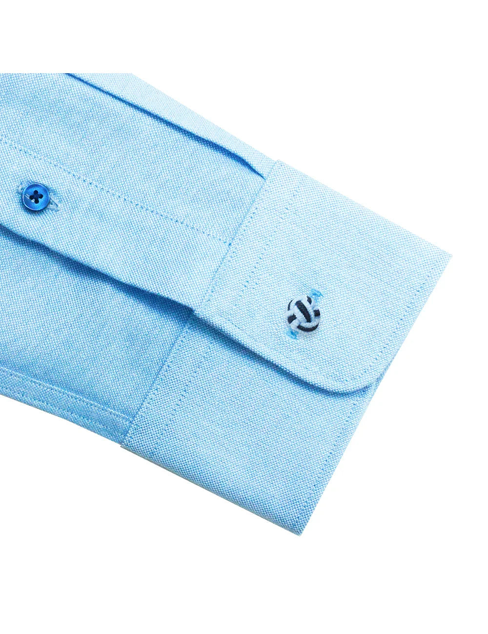 Navy & Sky Blue Silk Knots — The Shirt Bar