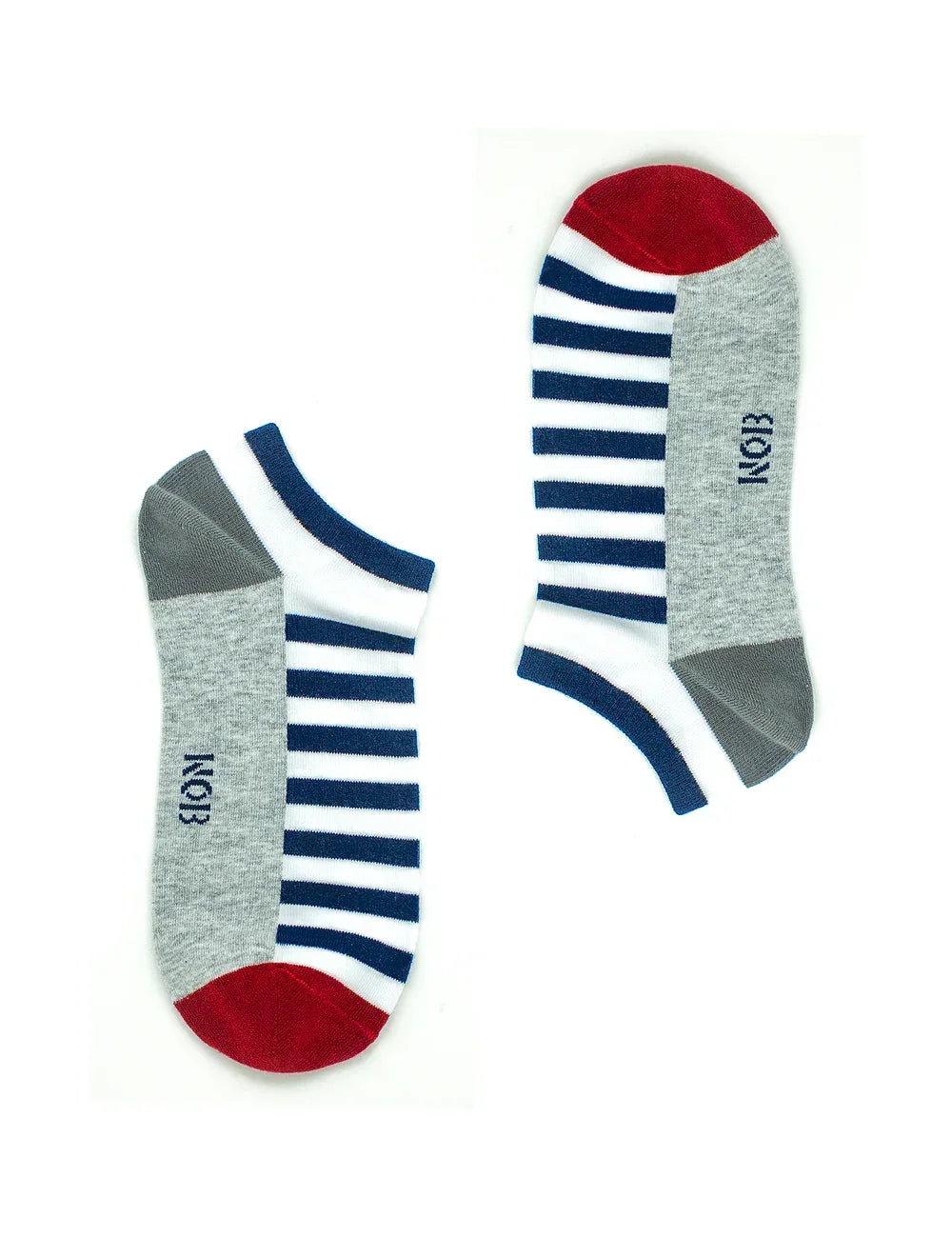 Stripes Ankle Antimicrobial Socks — The Shirt Bar
