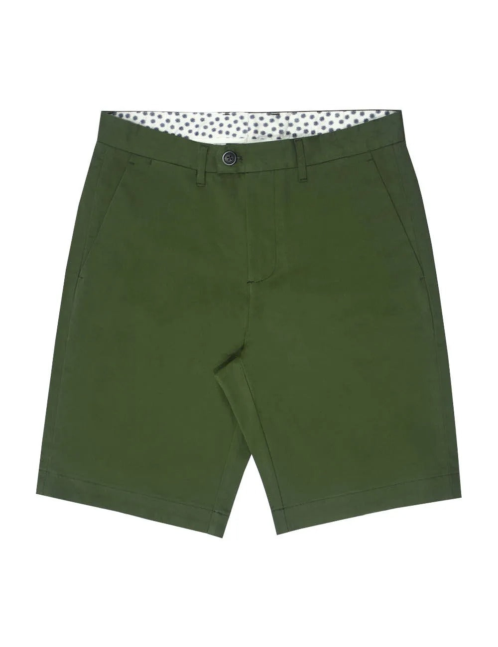 Cotton Stretch Slim Fit Casual Shorts