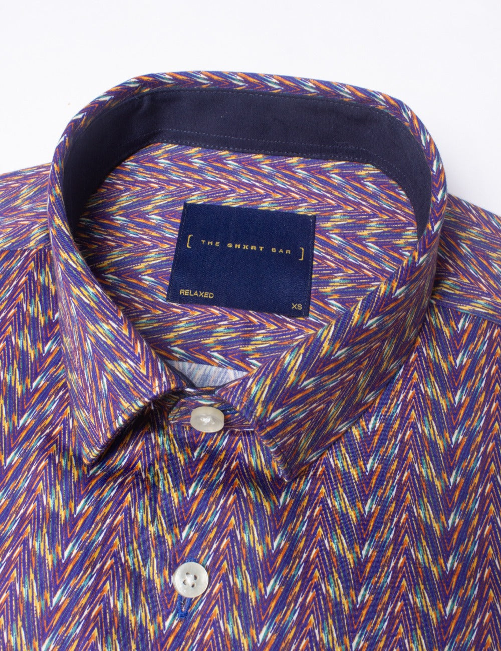 Print Silky Finish Relaxed Fit Short Sleeve Shirt