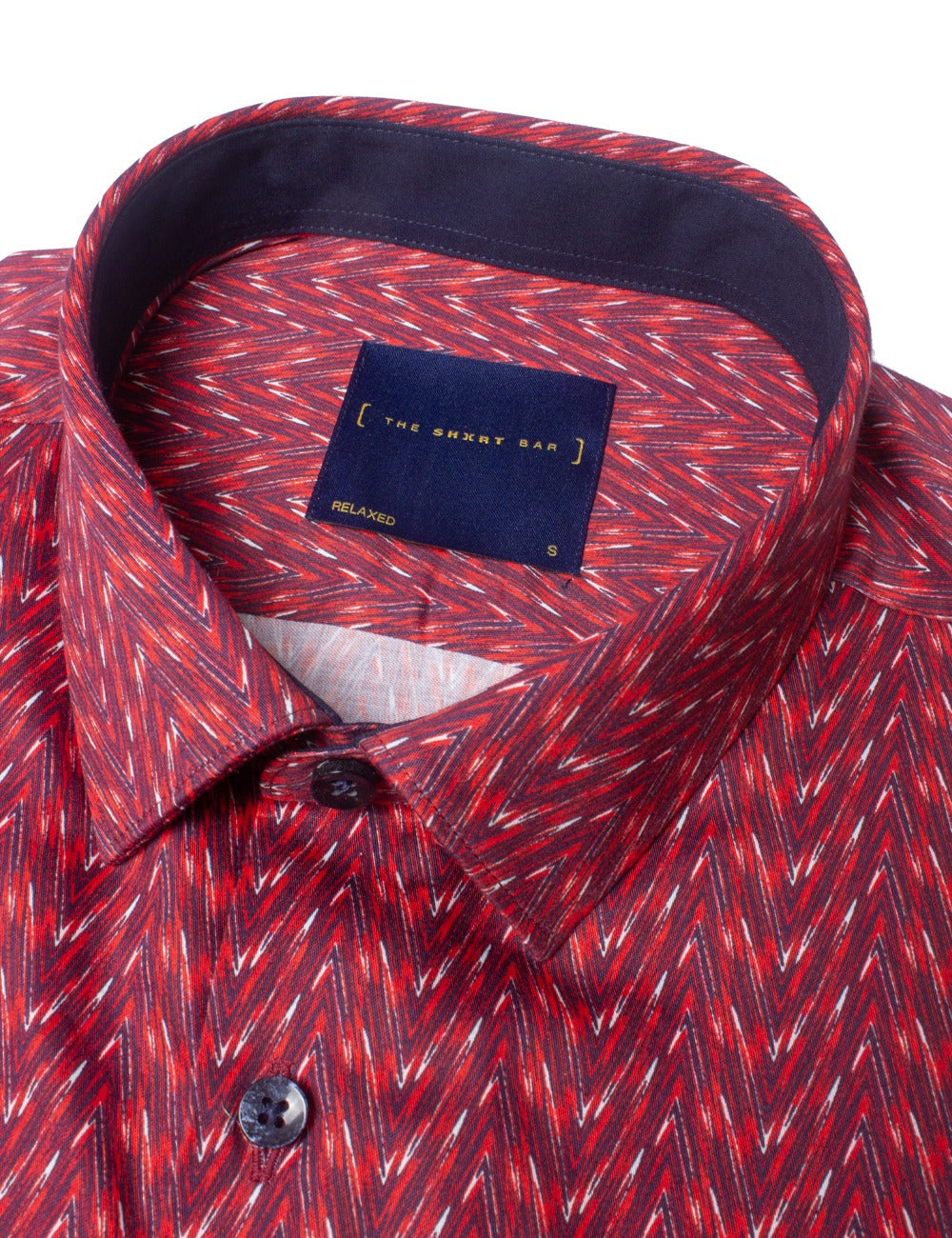 Print Silky Finish Relaxed Fit Short Sleeve Shirt
